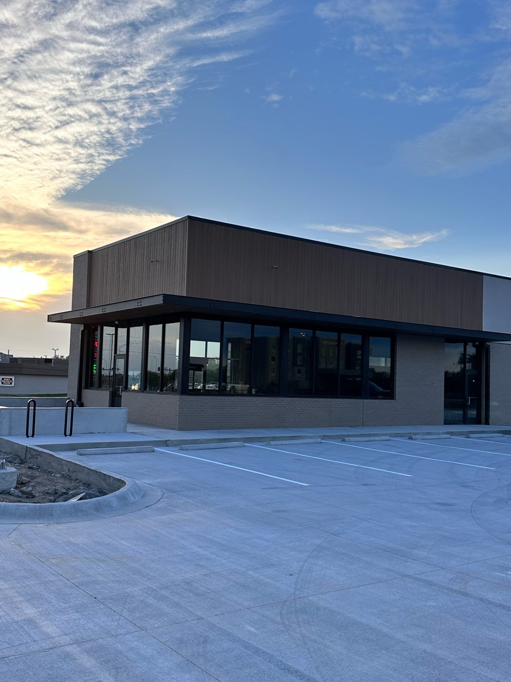 Commercial exterior painting